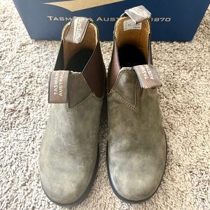 Blundstone 550 Chelsea Boots Rustic Brown